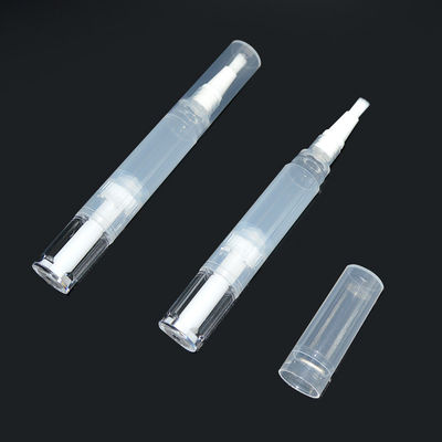 Dobra cena. 2ml 4ml Plastic Cosmetic Transparent Twist Pen Packaging Private Label Custom Lip Gloss Twist Pen w Internecie