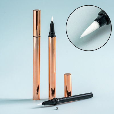 Dobra cena. Profesjonalny makijaż do rury eyeliner pusty opakowanie Kołyska kolczykowa płynny złoty rury eyeliner zamówienie eyeliner opakowanie pióro w Internecie