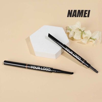 Dobra cena. ABS Eyebrow Pencil Tube Cosmetic Packaging Round Eyebrow Pencil Empty Tube Fill Plastic Eyebrow Pencil Container w Internecie