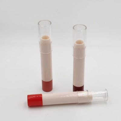 Dobra cena. Fancy Round Lip Stick Tubes Plastic Lip Balm Container Private Label Slim Lip Balm Tube Highlight Contouring Stick Tube w Internecie